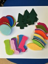 Felt shapes pre for sale Felt shapes pre for sale  DISS