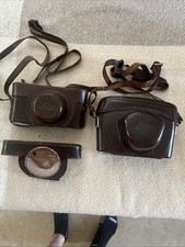 Leica brown leather for sale  Sarasota