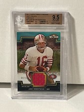 Camiseta usada 2011 Topps Triple Threads Joe Montana jogo /18 BGS 9.5 comprar usado  Enviando para Brazil