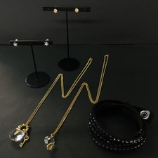 Brincos de colar SWAROVSKI cristal ouro tom prata pulseira conjunto com 5/2BG3285 comprar usado  Enviando para Brazil