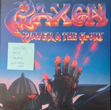 Saxon Power & The Glory Vinyl Record VG+/VG CAL 147 1983 1st Press comprar usado  Enviando para Brazil