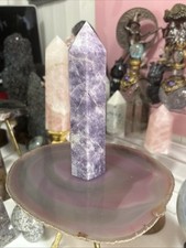 Lepidolite tower 436g for sale  DONCASTER