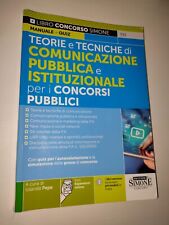 Teorie tecniche comunicazione usato  Roma