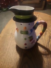 snowman decorative pitcher for sale  Raleigh