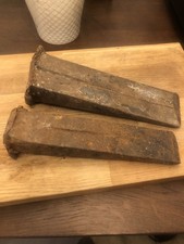 Log splitting wedges for sale  BRIDGNORTH