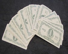 Ricambio banconote gioco usato  Milano
