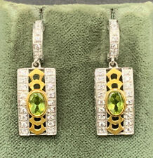 Peridot hrringe 925er gebraucht kaufen  Berlin