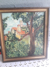 Tableau ancien signé. d'occasion  Sauzet