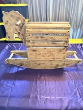 Wooden rocking horse for sale  Mansfield