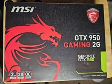 Tarjeta de video MSI GeForce GTX 950 2GB GDDR5 PCI Express 3.0 x16 ATX GAMING segunda mano  Embacar hacia Argentina