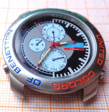 Benetton chronograph bulova gebraucht kaufen  Eggenstein-Leopoldshafen