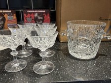 Glass crystal champagne for sale  DARLINGTON