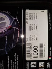 Schneeketten thule 090 gebraucht kaufen  Ampfing