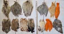 Fliegenbinden hahnen sattel gebraucht kaufen  Möckmühl