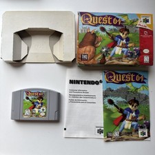Quest 64 N64 Nintendo 64 - Autêntico - Completo na Caixa Novo Na Caixa - Com Manual TESTADO comprar usado  Enviando para Brazil