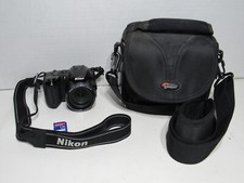 Câmera Digital Nikon Coolpix L120 21x 14.1 Megapixels Preta Funcionando TESTADO comprar usado  Enviando para Brazil