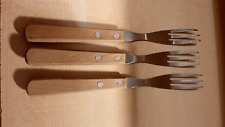 Steakgabel 3stück holzgriff gebraucht kaufen  Kröpelin