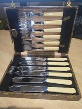 Vintage fish knives for sale  WARRINGTON