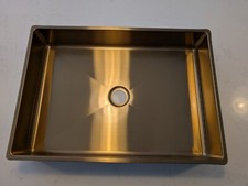 Brushed brass stainless for sale  HOVE