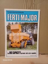 Taskers ferti major for sale  EYEMOUTH