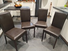 Stühle braun kunstleder gebraucht kaufen  Gmund a.Tegernsee