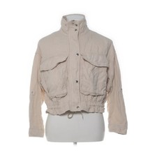 Kurtka męska Pull & Bear rozmiar S beżowa bawełna len jednokolorowa #RJu na sprzedaż  PL