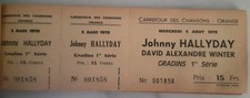 Place concert johnny d'occasion  Codognan