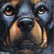 Tableau portrait chien d'occasion  Saint-Erme-Outre-et-Ramecourt