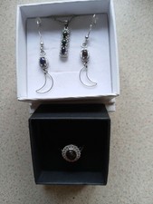 Black opal silver for sale  CHESTERFIELD