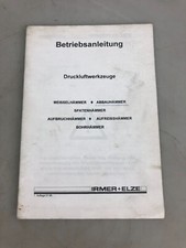 Irmer elze betriebsanleitung gebraucht kaufen  Twistringen