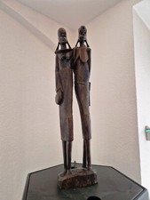 Ebenholzfigur afrika ehepaar gebraucht kaufen  Weinböhla