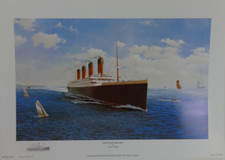Titanic ship art for sale  HODDESDON