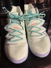Tênis Nike Bob Esponja Calça Quadrada Masculino Kyrie 5 Lula Molusco, Tamanho 12 comprar usado  Enviando para Brazil