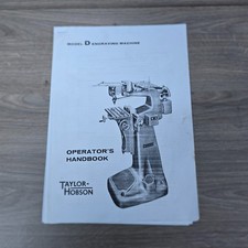 Taylor hobson gravograph for sale  ST. HELENS