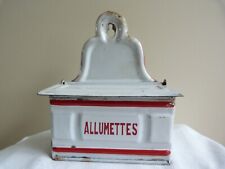 Boite allumettes tôle d'occasion  France