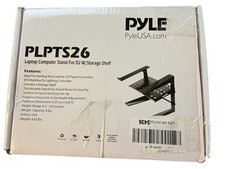 PYLE PLPTS26 SUPORTE PARA LAPTOP DJ COM PRATELEIRA DE ARMAZENAMENTO comprar usado  Enviando para Brazil