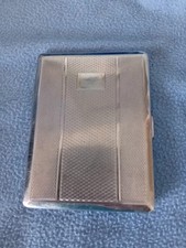 Silver tone cigarette for sale  LITTLEHAMPTON