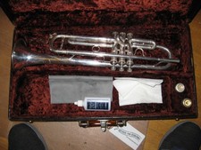 Benge silver trumpet for sale  Fergus Falls