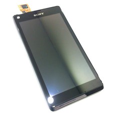 Sony Xperia L frontal + digitalizador tela sensível ao toque + tela LCD preta C2105 genuína comprar usado  Enviando para Brazil