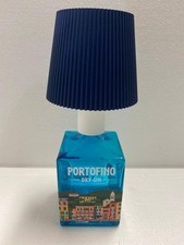 LAMPADA CON BOTTIGLIA PORTOFINO  PARALUME BLU RICARICABILE TUCH RGB VARI COLORI  comprar usado  Enviando para Brazil