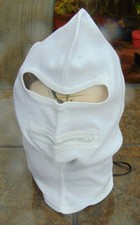 Capa branca balaclava/face clima frio militar italiano, NOS Cd., L/XL frete grátis comprar usado  Enviando para Brazil