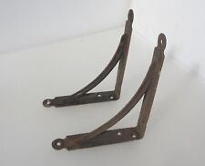 Suportes de prateleira de cisterna de ferro vintage prateleiras antigas 6"D comprar usado  Enviando para Brazil