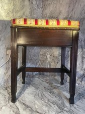 Piano stool floral for sale  IPSWICH