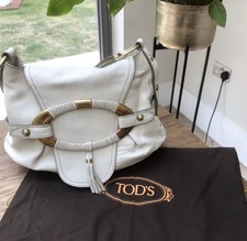 Tod cream leather for sale  WINDLESHAM