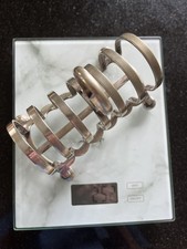 antique silver toast rack for sale  MONMOUTH