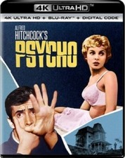 Psycho [1960] - 4K Ultra HD + Blu-ray + Digital [4K UHD] comprar usado  Enviando para Brazil