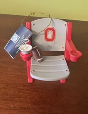 Ornamento de cadeira de estádio de futebol Ohio State University Buckeyes 3,75" comprar usado  Enviando para Brazil