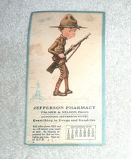 Antique calendar advertising for sale  Westmont