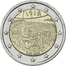 Euro commemorativa irlanda usato  Trani