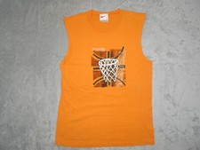 Regata Nike basquete argola rede juvenil tamanho XL laranja sem mangas vermelha Swoosh Tag comprar usado  Enviando para Brazil